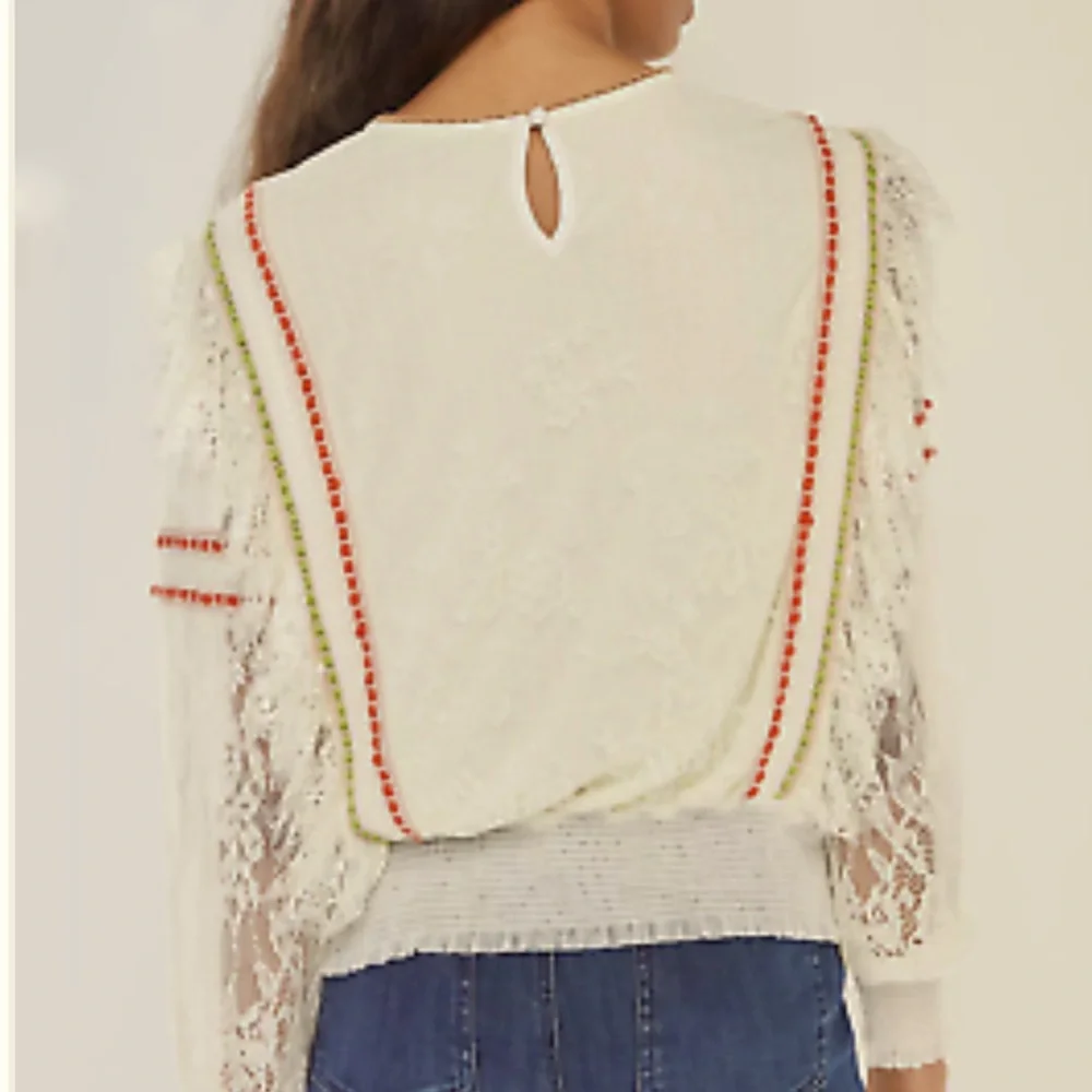 Bl-nk London Embroidered Lace Top - Picture 6 of 8